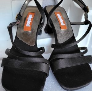 Unlisted black dress sandals size 7